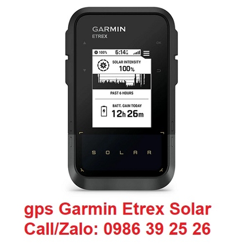 MÁY ĐỊNH VỊ GPS CẦM TAY GARMIN ETREX SOLAR