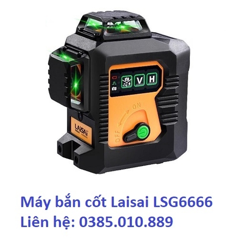 MÁY CÂN BẰNG LASER 12 TIA XANH LAISAI LSG6666