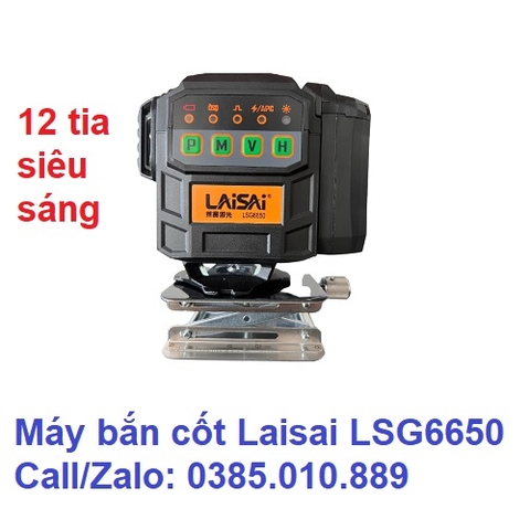 MÁY CÂN BẰNG LASER 12 TIA XANH LAISAI LSG6650