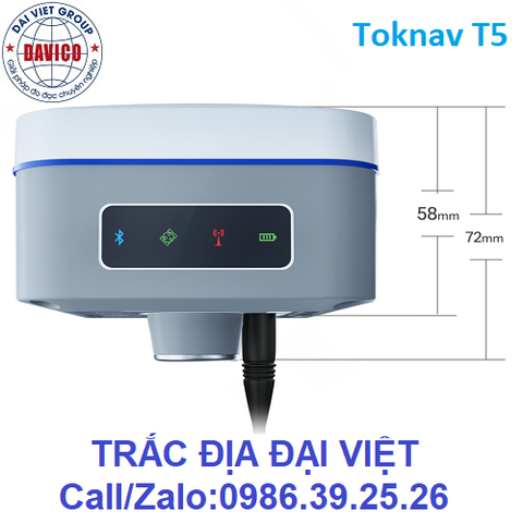 MÁY ĐỊNH VỊ GPS RTK TOKNAV T5