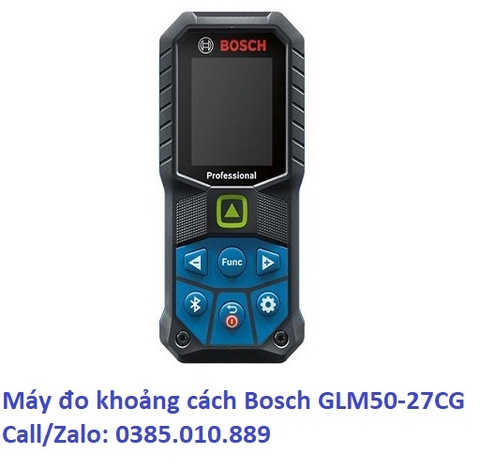 MÁY ĐO KHOẢNG CÁCH ASLASER BOSCH GLM50-27CG