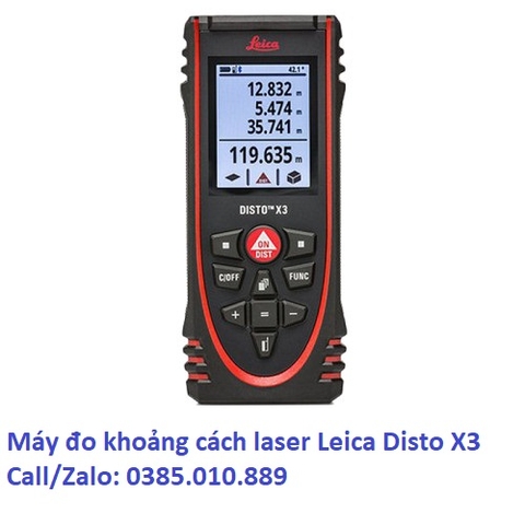 MÁY ĐO KHOẢNG CÁCH LASER LEICA DISTO X3