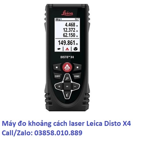 MÁY ĐO KHOẢNG CÁCH LASER LEICA DISTO X4