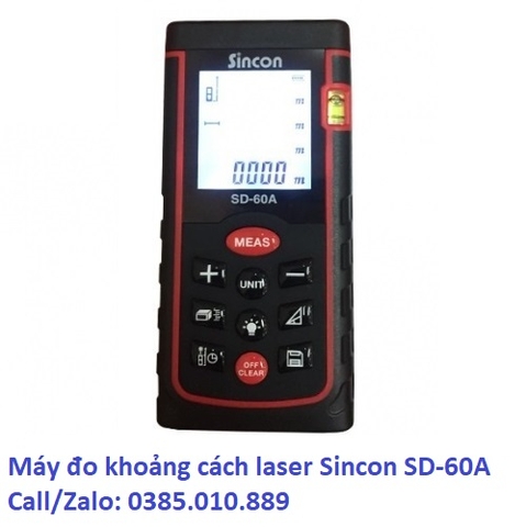 MÁY ĐO KHOẢNG CÁCH LASER SINCON SD-60A