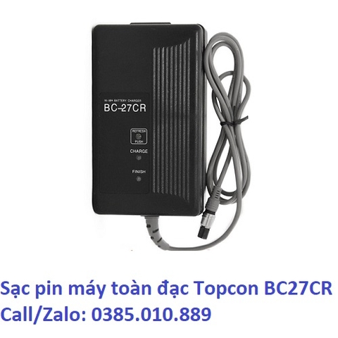 SẠC PIN MÁY TOÀN ĐẠC TOPCON BC-27CR