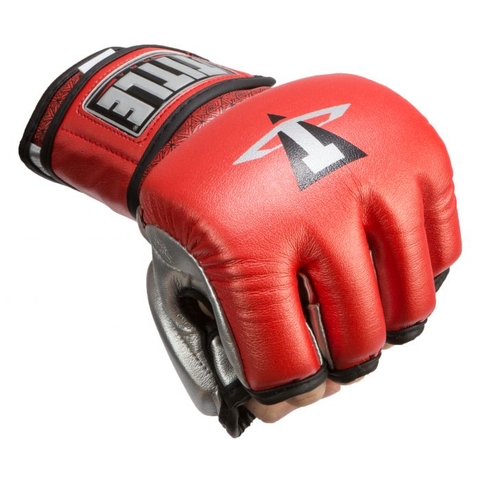 GĂNG TITLE MMA MENACE METALLIC TRAINING GLOVES- XANH