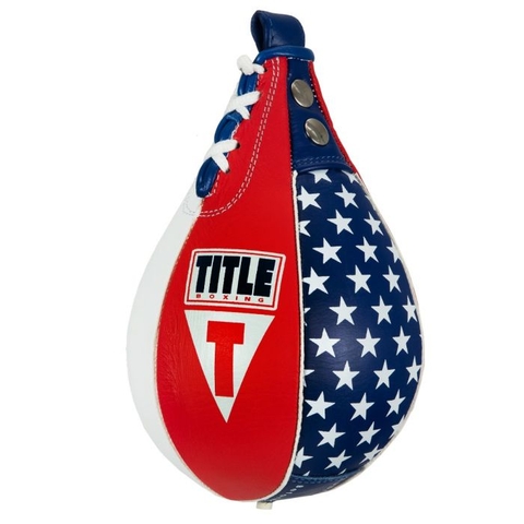 TITLE USA LEATHER SUPER SPEED BAG
