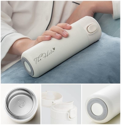 BÌNH GIỮ NHIỆT  ( khắc theo yêu cầu)