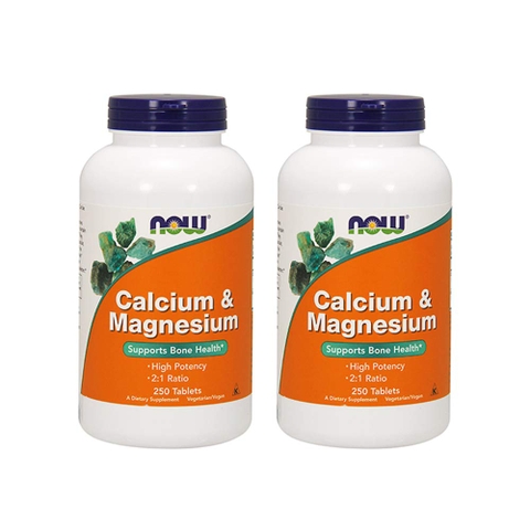 NOW CALCIUM & MAGNESIUM 250v