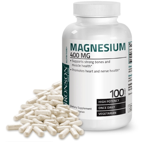 BRONSON MAGNESIUM 400mg 100v