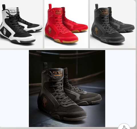 GIÀY BOXNG Hayabusa Pro Boxing Shoes Red