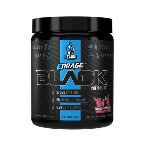 Pre Workout EFLOW ENRAGE BLACK 30 SERVINGS