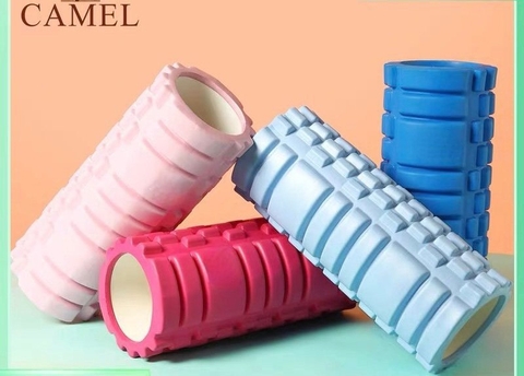 ỐNG LĂN MASSAGE (33cm) Con Lăn Massage Phục Hồi Cơ Foam Roller Tập GYM | Yoga Mát Xa Dãn Cơ Tập Gym con lăn giãn cơ ống lăn giãn cơ ống lăn massage