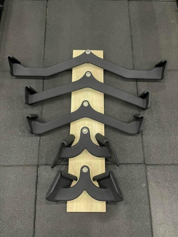 phụ kiện kéo xô -Bộ Power grip 5 thanh kéo lưng xô kéo row, lat pull down nhập khẩu - dụng cụ kéo xô bằng nhựa - bộ kéo xô bằng nhựa  - bộ 5 thanh kéo lưng xô bằng nhựa - Phụ kiện tập xô lưng dành cho phòng gym - Bộ Grip chuyên kéo xô 5 món - mag grip , cable attachment, lat pull down-back row, phụ kiện kéo lưng xô