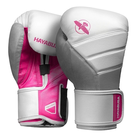 Găng Hayabusa T3 Boxing Gloves - White / Pink