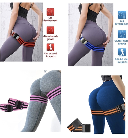 Băng đai bó cơ đùi BFR tập thể hình  Restriction Training Band ( Blood Flow Restriction )