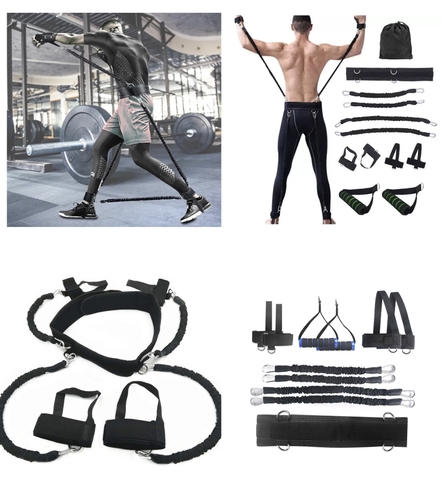 BỘ DÂY KHÁNG LỰC Boxing Bộ Dây Đai Kháng Lực Hỗ Trợ Luyện Tập Boxing / Thể Hình / dây kháng lực tập boxing / Mma Dây Đai Kháng Lực Tập Đấm Bốc Luyện Sức Mạnh / FULL BODY BOXING RESISTANCE BANDS /  BOXING RESISTANCE BANDS Bộ dụng cụ dây kháng lực hỗ trợ tập boxing Muay Thai