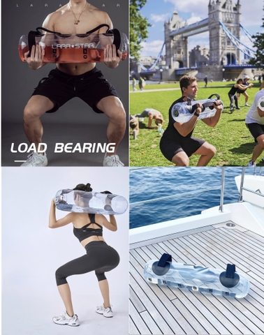 túi thể lực nước - Túi Cử Tạ Ptp Aquacore - bao nước thể lực aqua bag workout - TUNTURI AQUABAG FITNESS