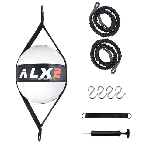 BÓNG PHẢN XẠ AXLE LEATHER DOUBLE END BAG - 8"  BANH PHẢN XẠ , bóng tốc độ cobra bag boxing Double End Bag Cobra Reflex