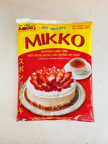 Bột Bánh Bông Lan Nướng MIKKO (4320) bịch - 1kg