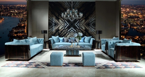 PHÒNG KHÁCH HIỆN ĐẠI PHONG CÁCH CHÂU ÂU