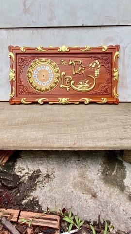 đồng hồ tài lộc kích thước cao 41cm x dài 81cm