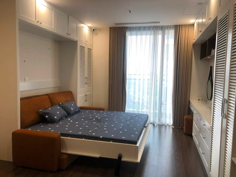 Cho thuê căn studio Vinhomes Symphony, Long Biên. . Full nội thất. Giá 10 triệu