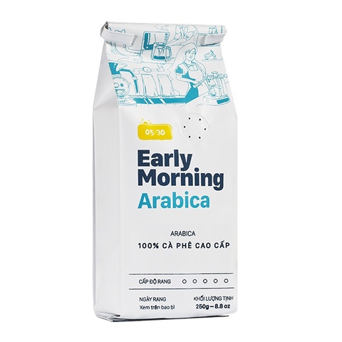 Cà phê Arabica Bourbon Rwanda 250g (Nguyên hạt/ Xay bột)