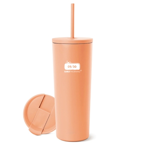 Ly Giữ Nhiệt Early Morning 24oz (700ml) Simple Modern w/ Straw