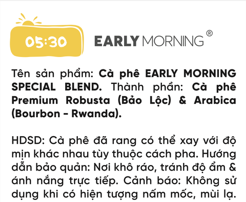 Early Morning Special Blend 5kg