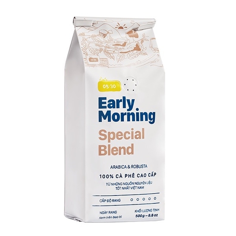 Cà phê Special Blend 500g (Nguyên hạt/ Xay bột) | Early Morning Special Blend Coffee