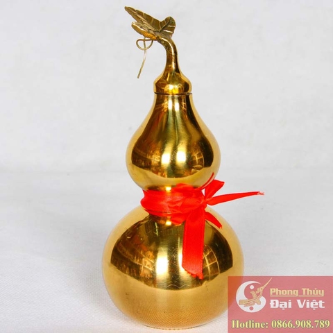 Hồ lô đồng trơn 6in 16.5cm - 415g