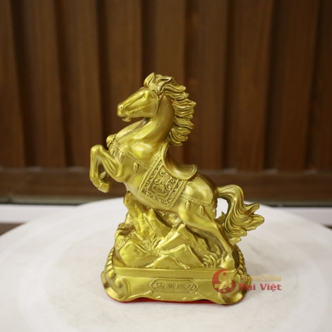 Ngựa Bệ Đồng 12 Con Giáp 16cm