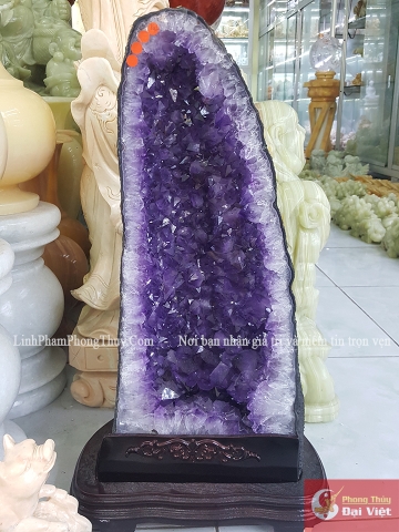 Hộc thạch anh tím tự nhiên