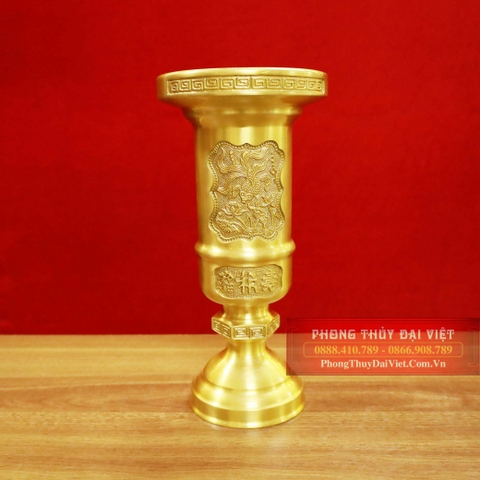 Ống hương đồng vàng đậm
