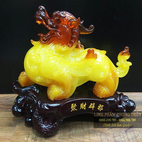Tỳ hưu vàng bột đá cao cấp