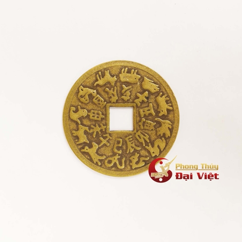 Đồng Tiền Thái Tuế 6cm