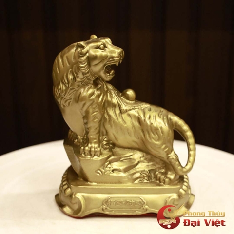 Hổ Bệ Đồng 12 Con Giáp Kích Thước 16x13x7.5cm - 1kg