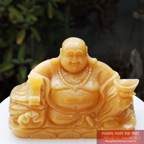 Phật di lặc ngọc hoàng long như ý 25cm-MTA478