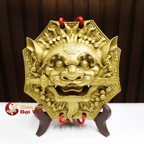 Gương Hổ Phù Đồng Nguyên Chất 15x5cm-600g