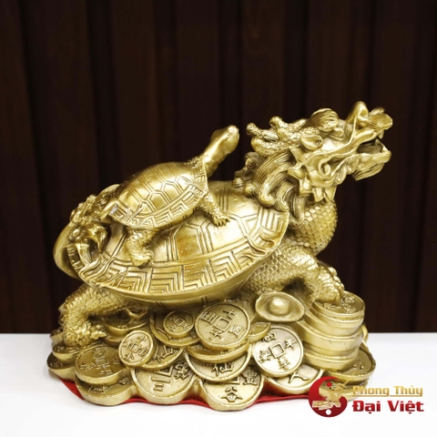 Long Quy Cõng Con Đồng Nguyên Chất 15.5x21.5cm- 1,7kg
