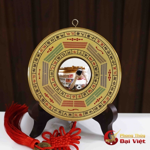 Gương Bát Quái Tiên Thiên Cầu Lồi 12cm