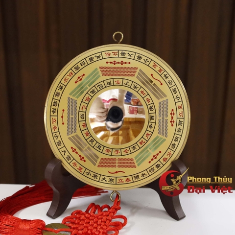 Gương Bát Quái Tiên Thiên Cầu Lõm 12cm