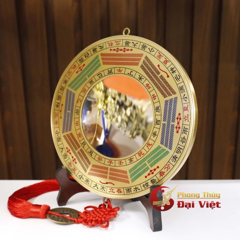 Gương Bát Quái Tiên Thiên Cầu Lõm 19cm