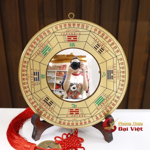 Gương Bát Quái Hậu Thiên Cầu Lồi 19cm