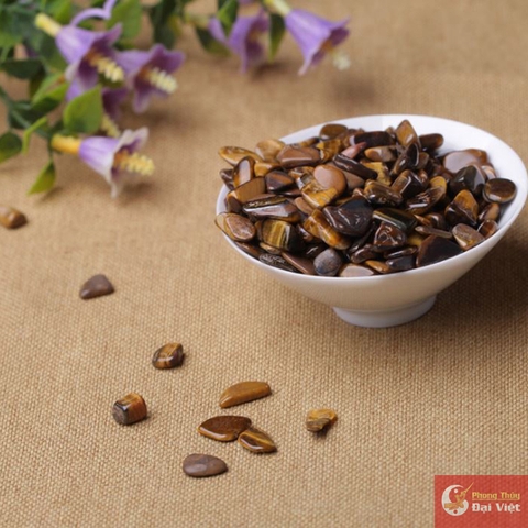 Thạch anh vụn thạch anh mắt hổ tự nhiên