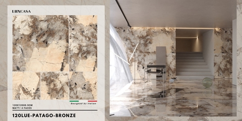 GẠCH KHỔ LỚN 1200X1200 120LUE PATAGO BRONZE