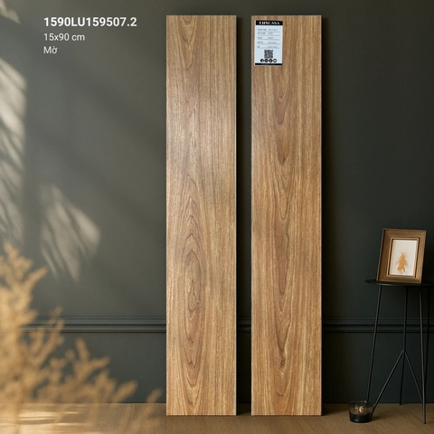 Gạch giả gỗ 15x90 cho phòng khách LU159507.2