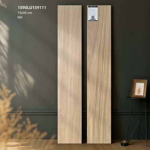 Gạch vân gỗ 15x90 chống trơn LU159111