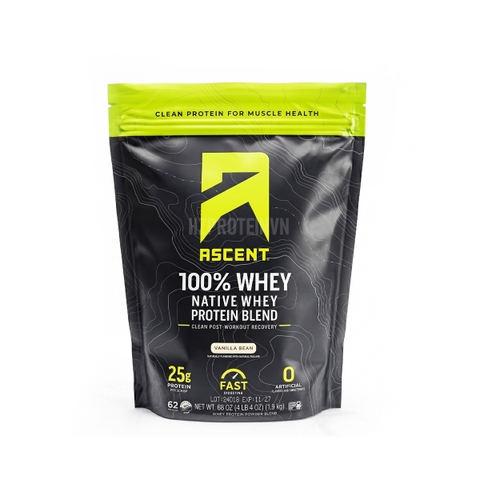 Ascent 100% Native Whey Protein Isolate Blend